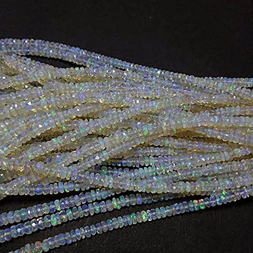 Opale de Welo Éthiopie facettée 4-5mm LKBEADS pour créer un cadeau d'anniversaire unique