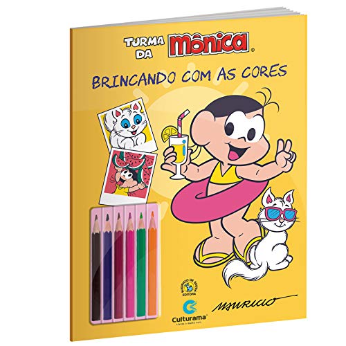 BRINCANDO COM AS CORES - MAGALI FÉRIAS COM LÁPIS