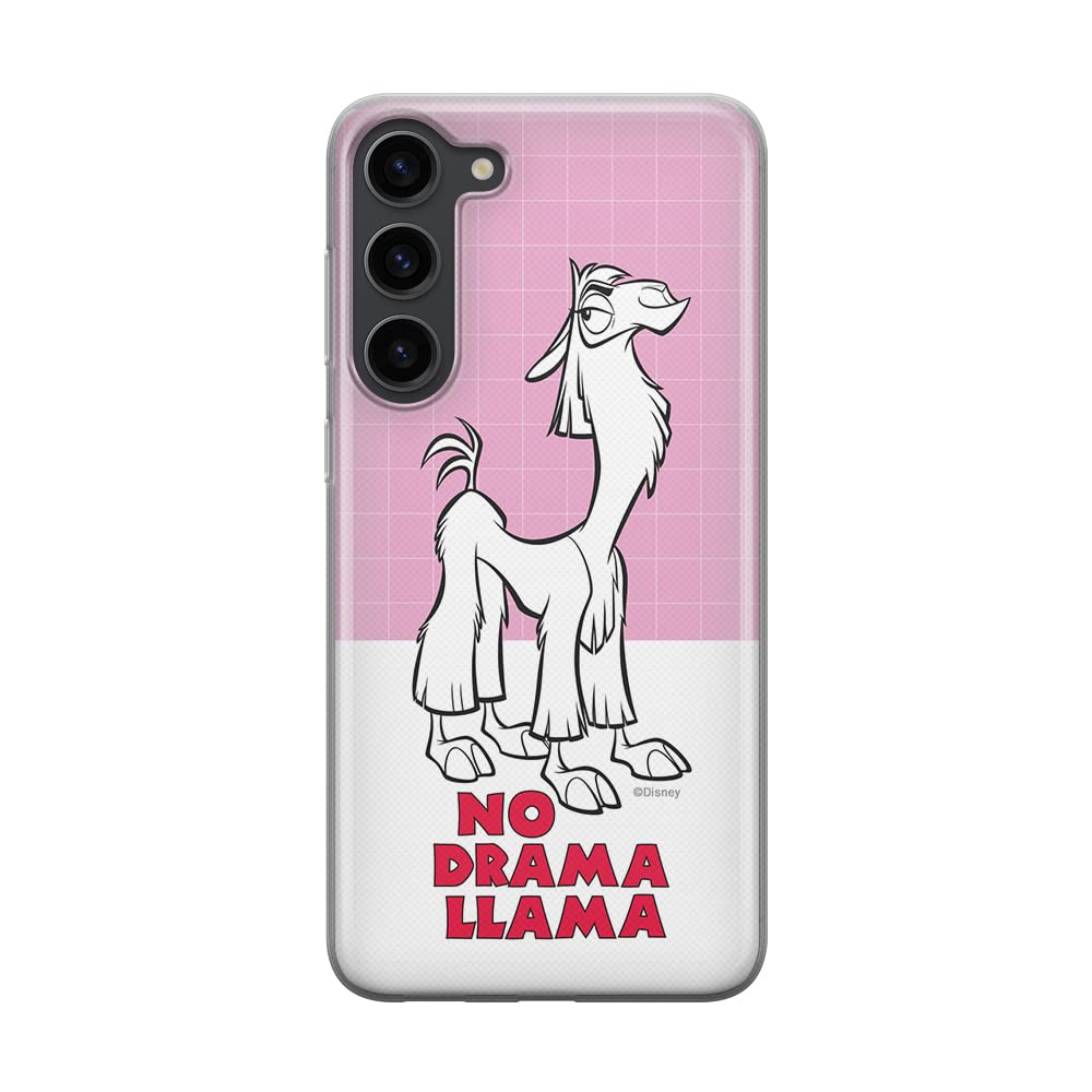 ERT GROUP mobile phone case for Samsung S23 original and officially Licensed Disney pattern The Emperor's New Groove 001 optimally adapted to the shape of the mobile phone, case made of TPU
