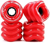 Vista 11 de Shark Wheel 60 mm ruedas para Longboard de crucero, Fórmula DNA, juego de 4 ruedas