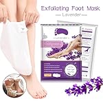 Foot Peeling Mask 5 Pack, Moisturizing Socks for Dry Foot Care, Hydrating Feet Peel Masks Repair Dry Cracked Heels, Remove Dead Skin,Callus - Women Men (Lavender) - Image 2