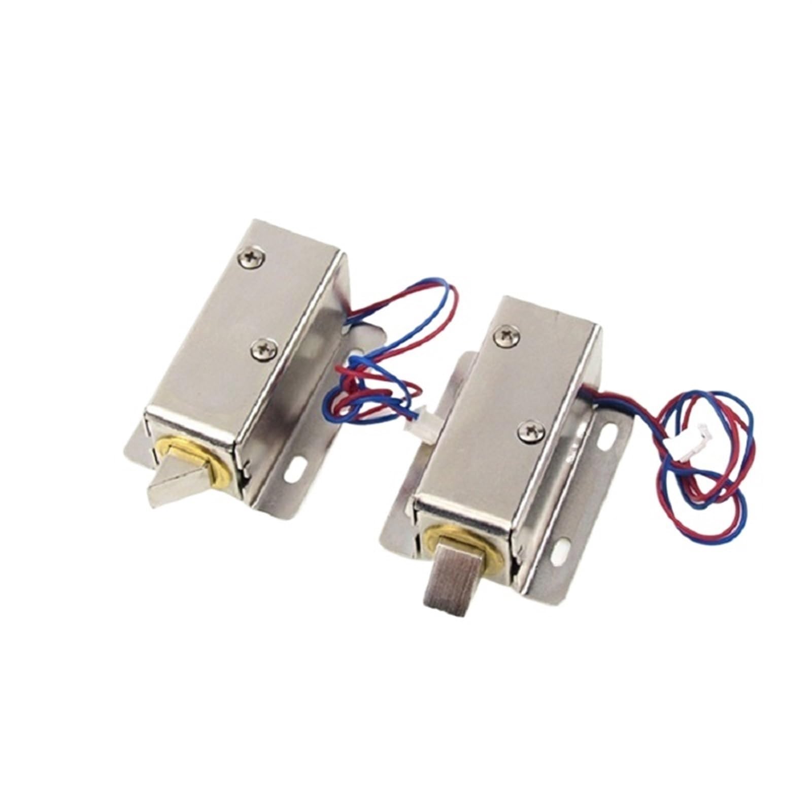 Minicerradura eléctrica con pestillo de 12 V CC for gabinete, Cerradura pequeña for gabinete o Cerradura de Puerta con solenoide