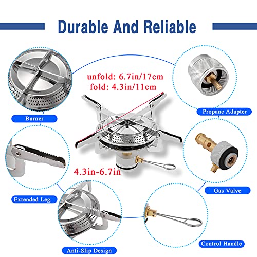 Caudblor Portable Camping Stove Burner thumb #2
