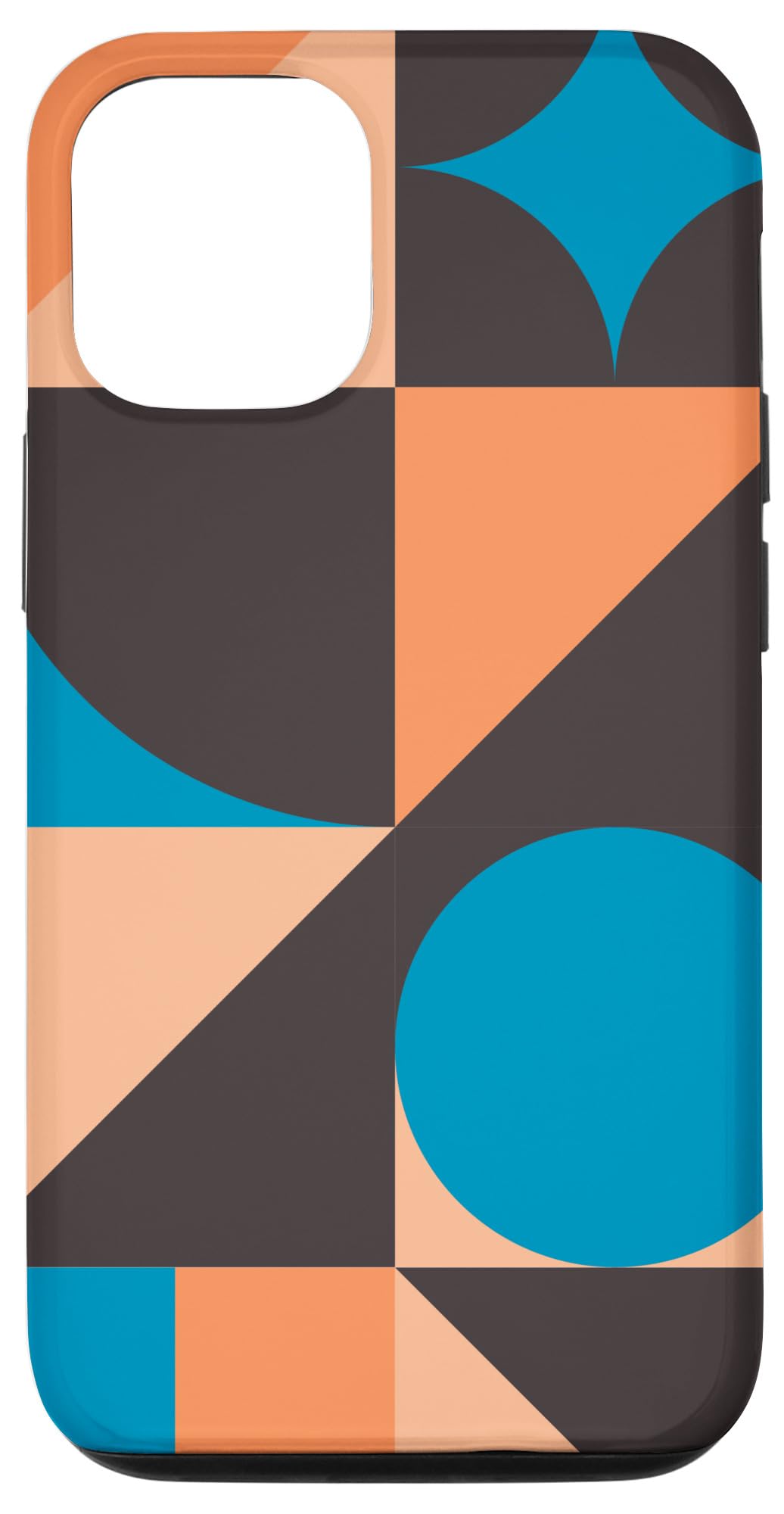 Amazon.co.jp: iPhone 15 カラフル ピーチ モダン 幾何学模様