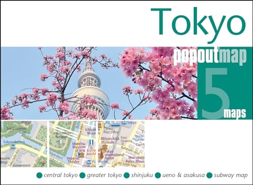 Tokyo PopOut Map - pocket size pop up city map of Tokyo: Popout C...