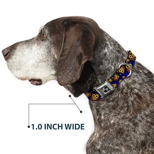 Collier de chien ajustable 16-58,4 cm large pour confort medium