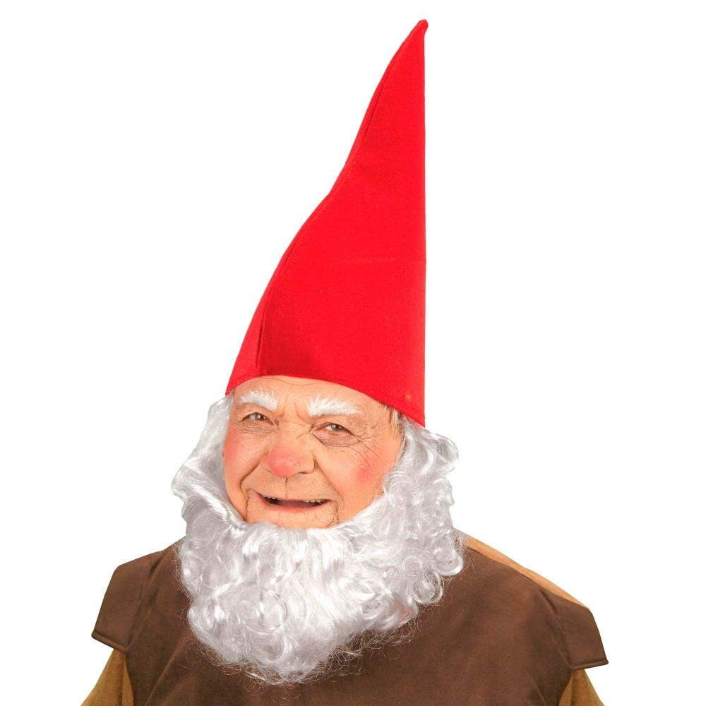 Gnome - Red Christmas Theme Hats Caps & Headwear for Fancy Dress Costumes Accessory