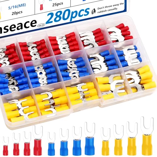 Cosses isolées de type U pour rénover l'électricité auto et les tableaux de maison