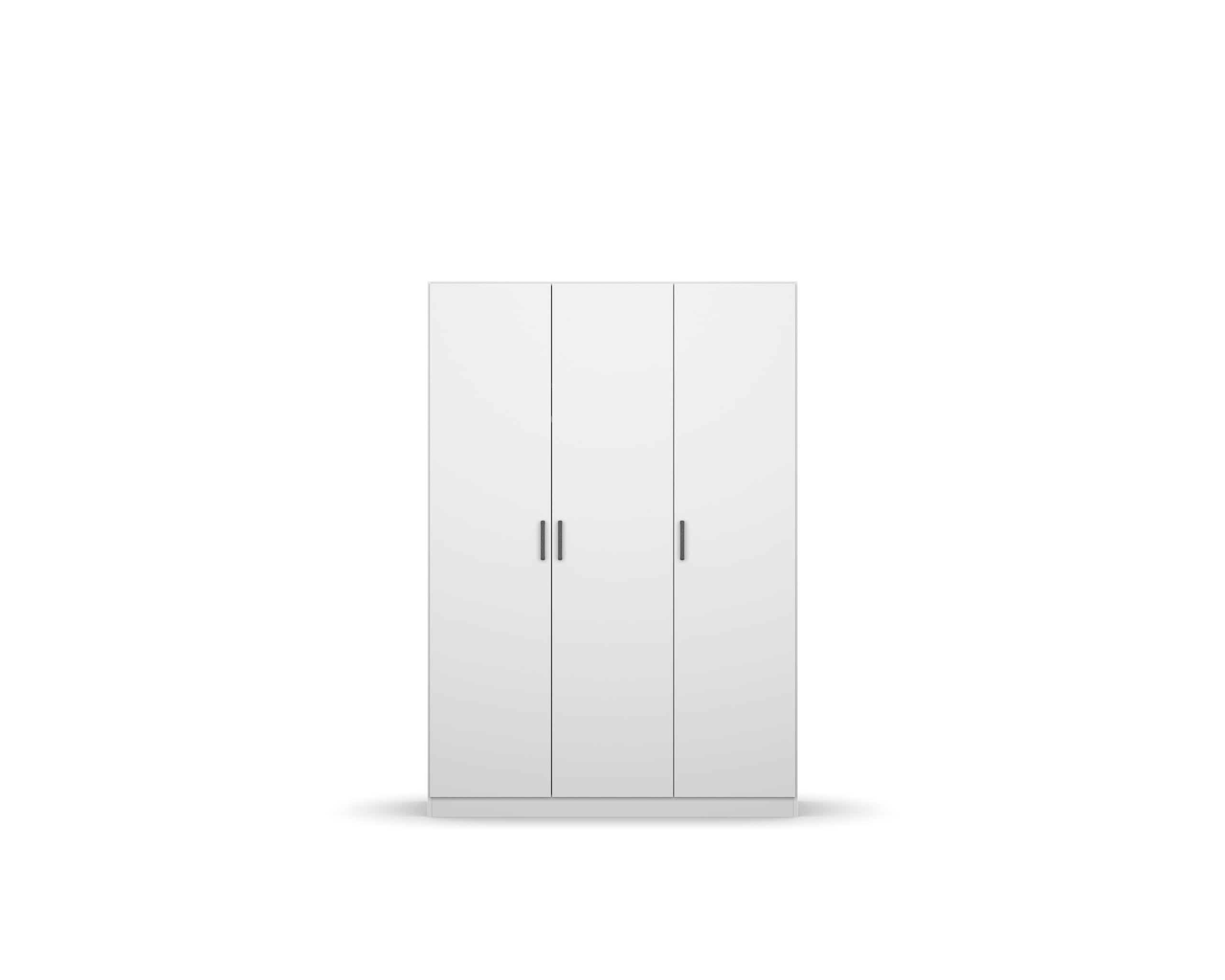 Rauch Möbel Allrounder, Kleiderschrank, Farbe Weiß, Breite 136 cm