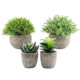 outdoor kunstpflanzen frostsicher 【Umweltfreundliches Material】Das gesamte Set dieser künstlichen Mini-Pflanze ist gesund und umweltfreundlich. Die Blätter bestehen aus ungiftigem PE- und EVA-Material von höchster Qualität. Die Töpfe bestehen aus umweltfreundlichem grauem Papierzellstoff.