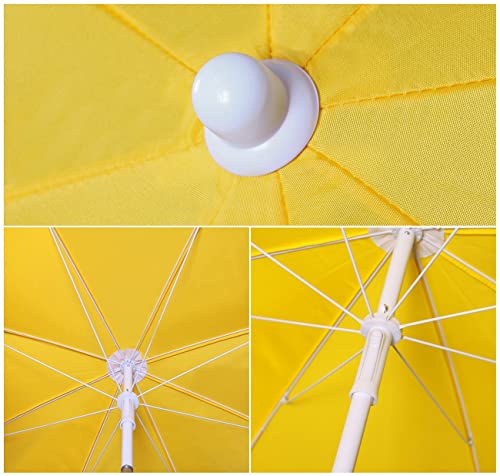 Sonnenschirm Sekey 160 cm für Strand und Garten