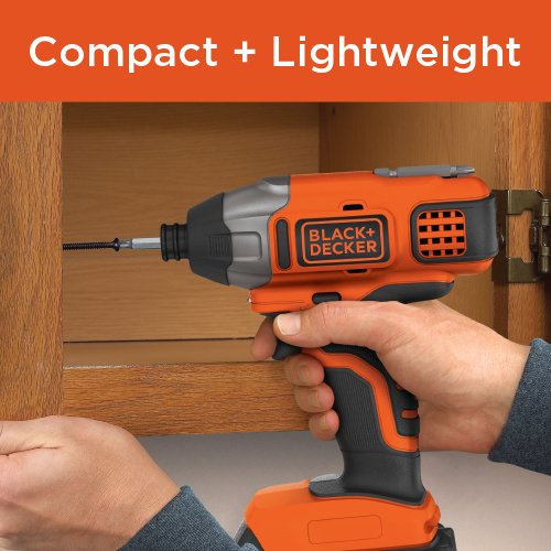 BLACK+DECKER 20V MAX Impact Driver Kit (BDCI20C)