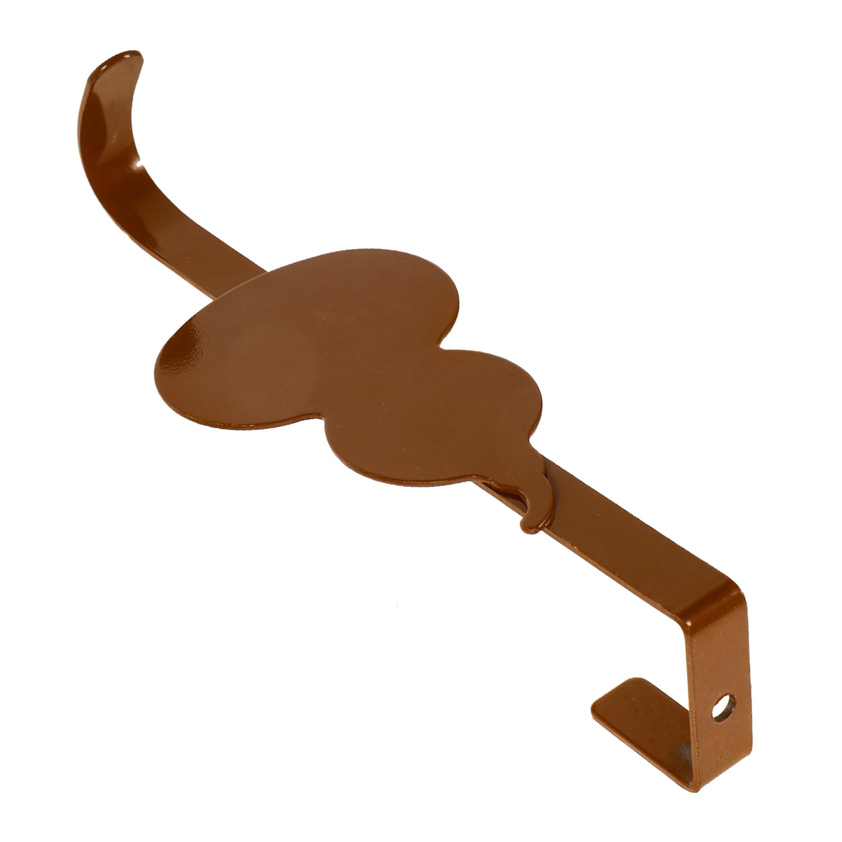 Unomor Over The Door Hook Heavy Duty Metal Door Hanger for Coats Hats Towels Keys No Drill Installation Gourd Hook Design for Home Organization