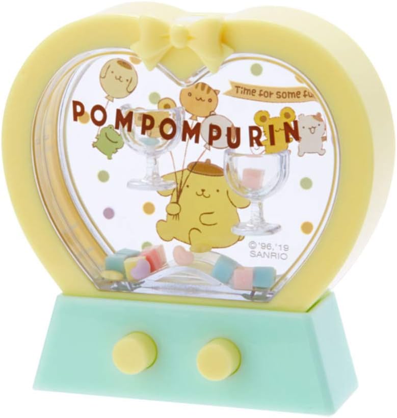 Sanrio Original Pompompurin Mini Water Toy Game Desk Decoration