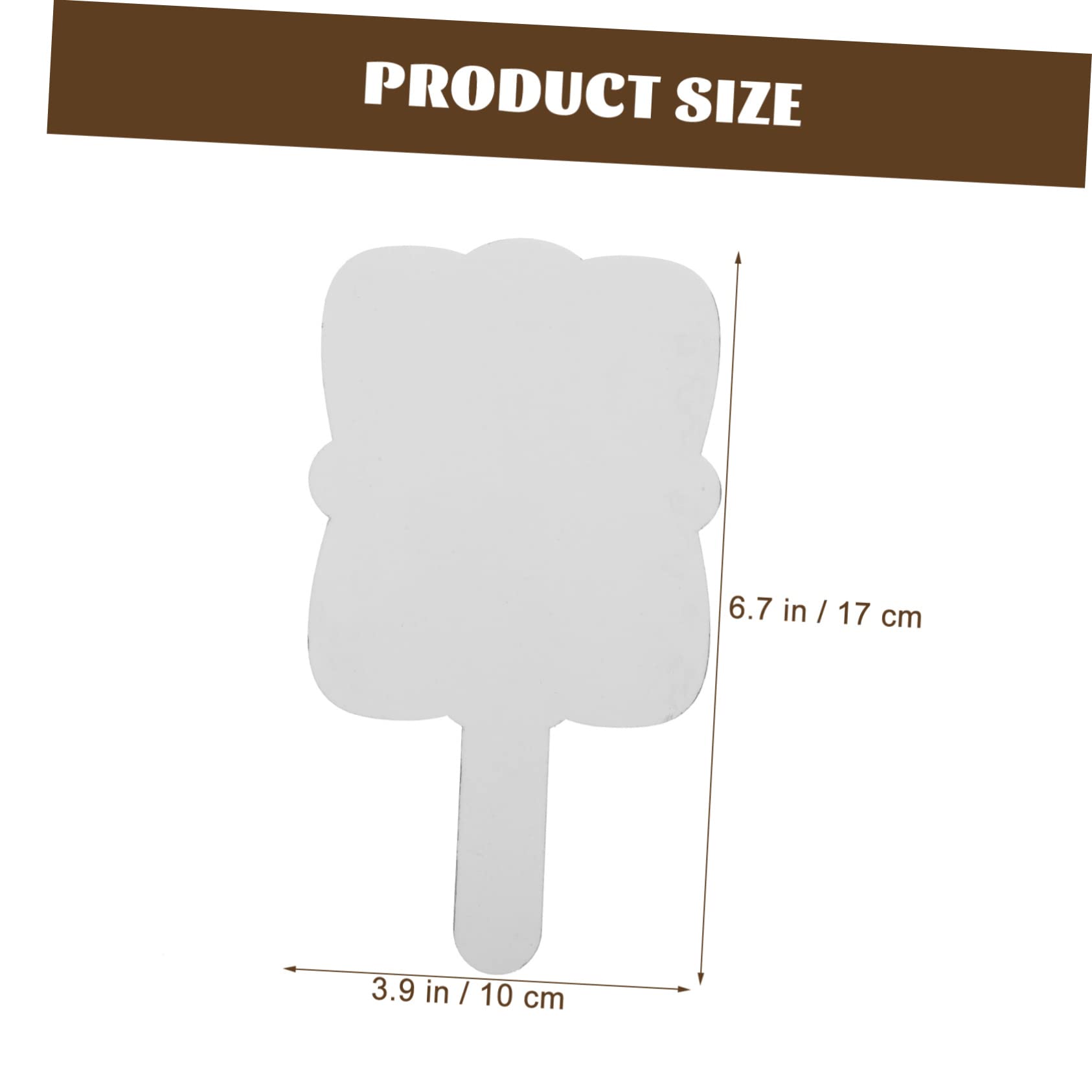 Housoutil Sublimation Blank Wooden Sign for Graduation Wooden Decoration for Parties Portable and Lightweight Craft Decor for Celebrations and Home Use