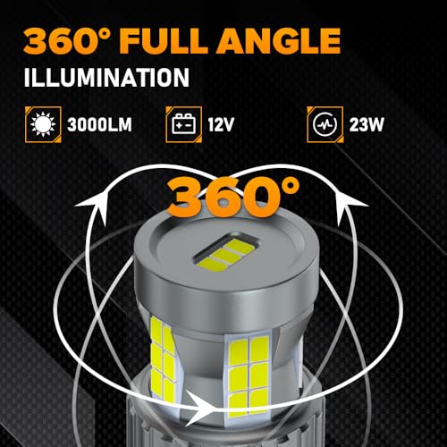 Bombilla LED P21W 1156 Canbus sin error para solucionar fallos de luz 5
