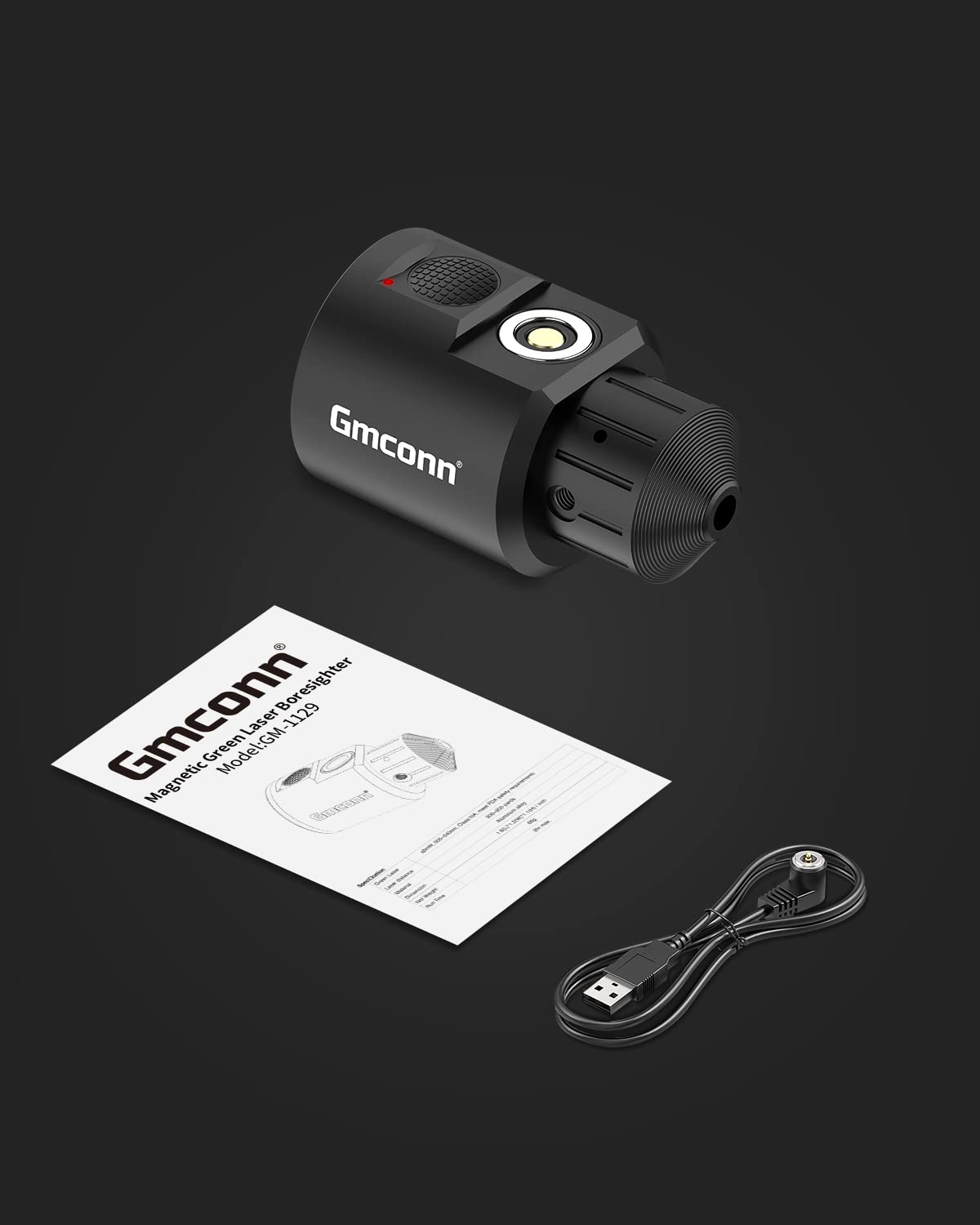 Magnetic Bore Sight Green Laser Boresighter with Magnetic Connection for Shooting Fast Zeroing