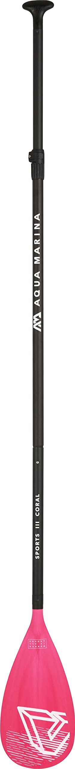 Aqua Marina Sports III verstellbares aufblasbares Stand-Up-Paddel aus Aluminium