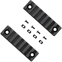 Vista 1 de 360 Tactical 7 Slots M-LOK Sección de riel para M Lok Handguard Siete ranuras Rail Set de 2 piezas