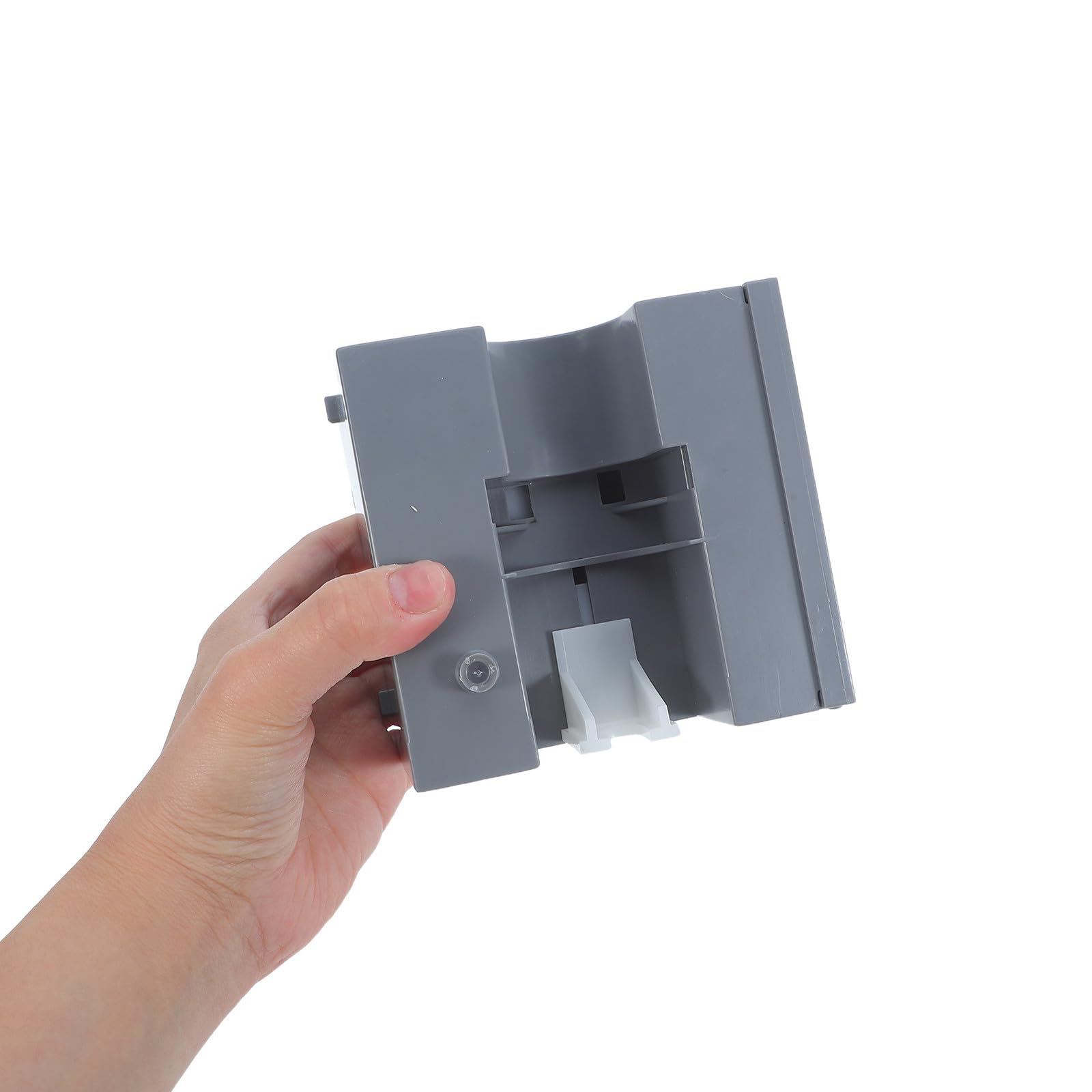 OUNONA Dispensador de Jabón Líquido Automático Oculto para Gabinete de Espejo, Montado en Pared, Plástico y Moderno para Baño u Oficina