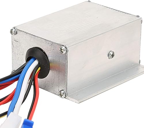 Miniatura 6 de VGEBY Controlador de motor cepillado de 24 V 250 W, caja de control de velocidad de aleación de aluminio para scooter eléctrico y suministros de