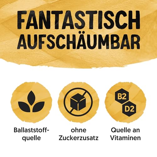 Alpro Barista Haferdrink – Zum Aufschäumen – Vegan und milchfrei – Von Natur aus laktosefrei – Reich an Ballaststoffen… – Ansicht 3
