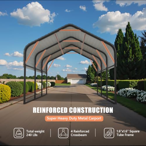 Benass 10x16 Heavy Duty Enclosed Car Garage