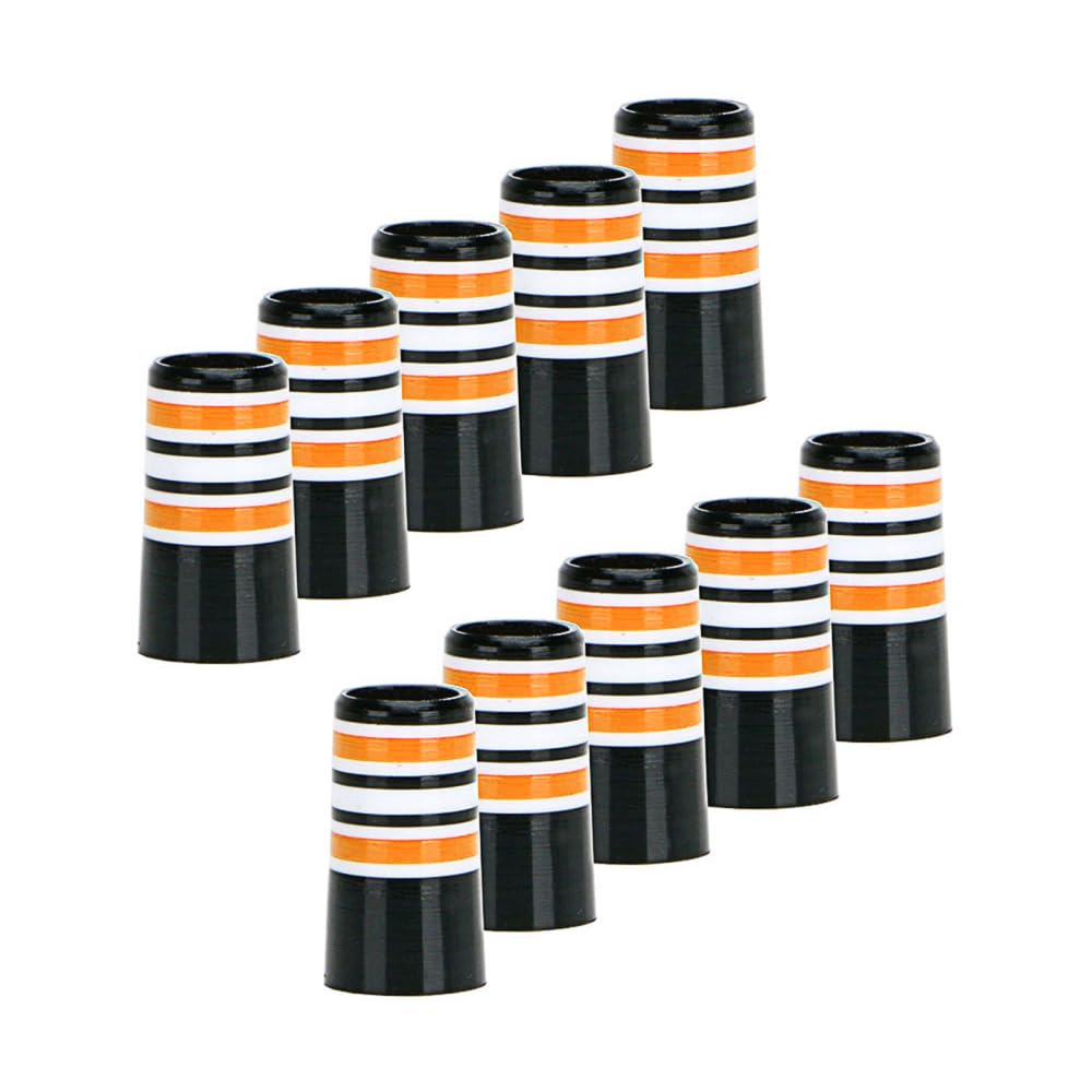 DONGKER Golf Iron Ferrules,10 PCS Golf Club Ferrules Golf Sleeve Ferrule Compatible 0.370'' Parallel Shaft