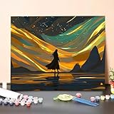 【MALEN NACH ZAHLEN – ELTERN-KIND-INTERAKTION】 Das Malen mit Ölgemälden kann helfen, Geduld zu entwickeln, Ängste abzubauen und Spaß am Malen zu haben. Nach der Fertigstellung werden Sie ein tolles Erfolgserlebnis haben. Ein idealer Stressabbau in der Freizeit und ein tolles Lernspielzeug, um die Geduld und das Selbstvertrauen Ihrer Kinder zu trainieren