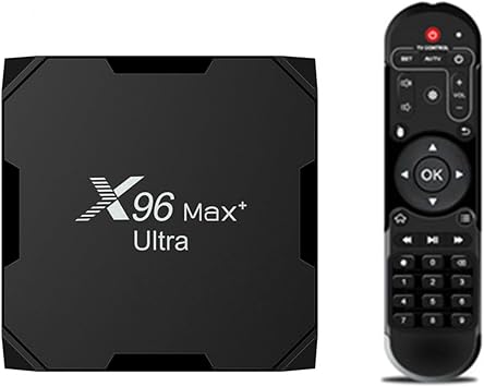 Android TV Box X96 Max+Ultra 4+64G 8KHDR Quad Core Amlogic S905X4 2.4/5G WiFi Android 11 TV Box