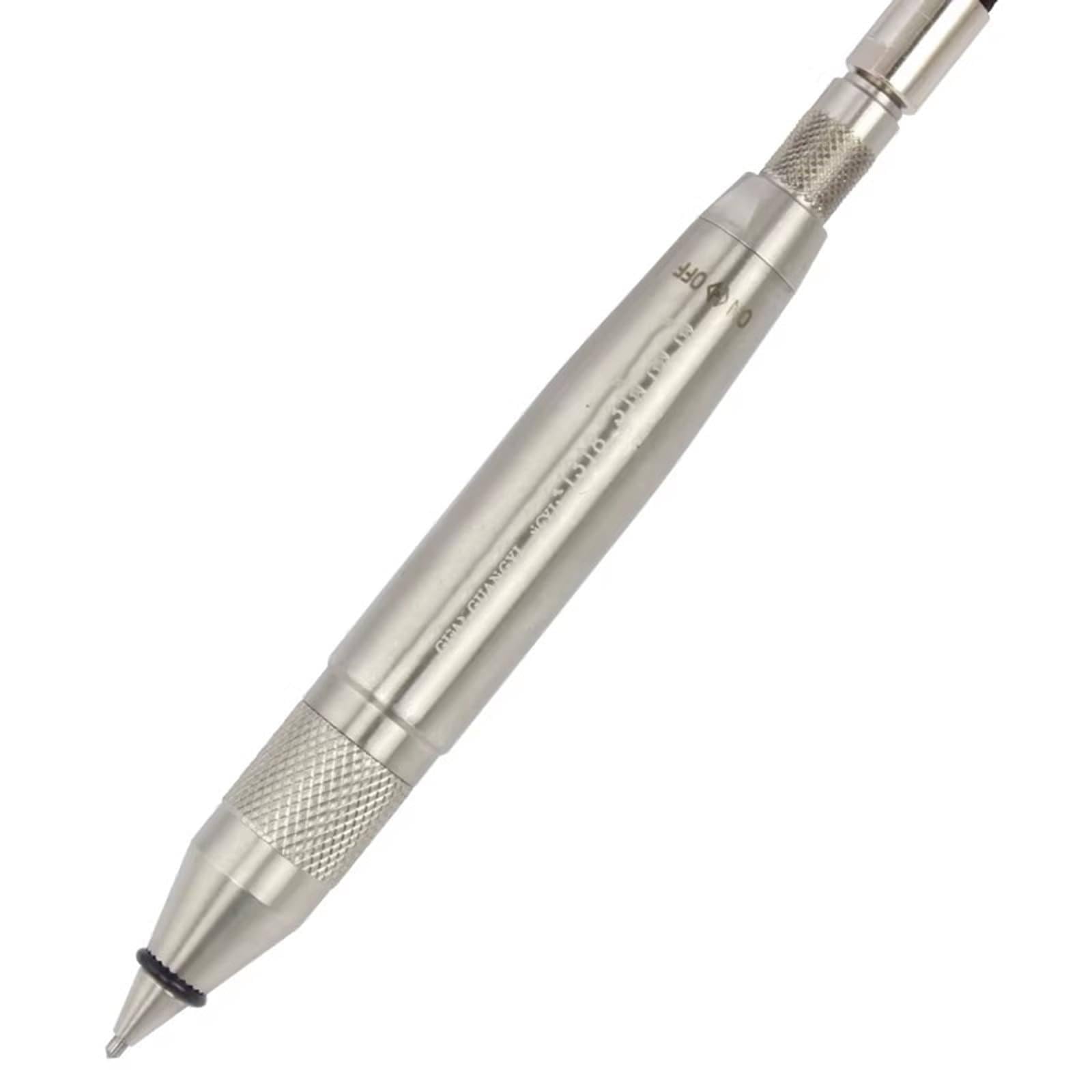 Pneumatyczne pióro grawerujące, precyzyjne rysik powietrzny z wężem, 3400 wibracji/min, do grawerowania na szkle, ceramice, metalu, grawerowania biżuterii DIY