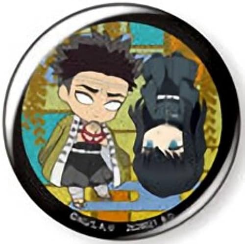 【C賞 悲鳴嶼行冥&時透無一郎 (缶バッジ) 】鬼滅の刃 あそーと2