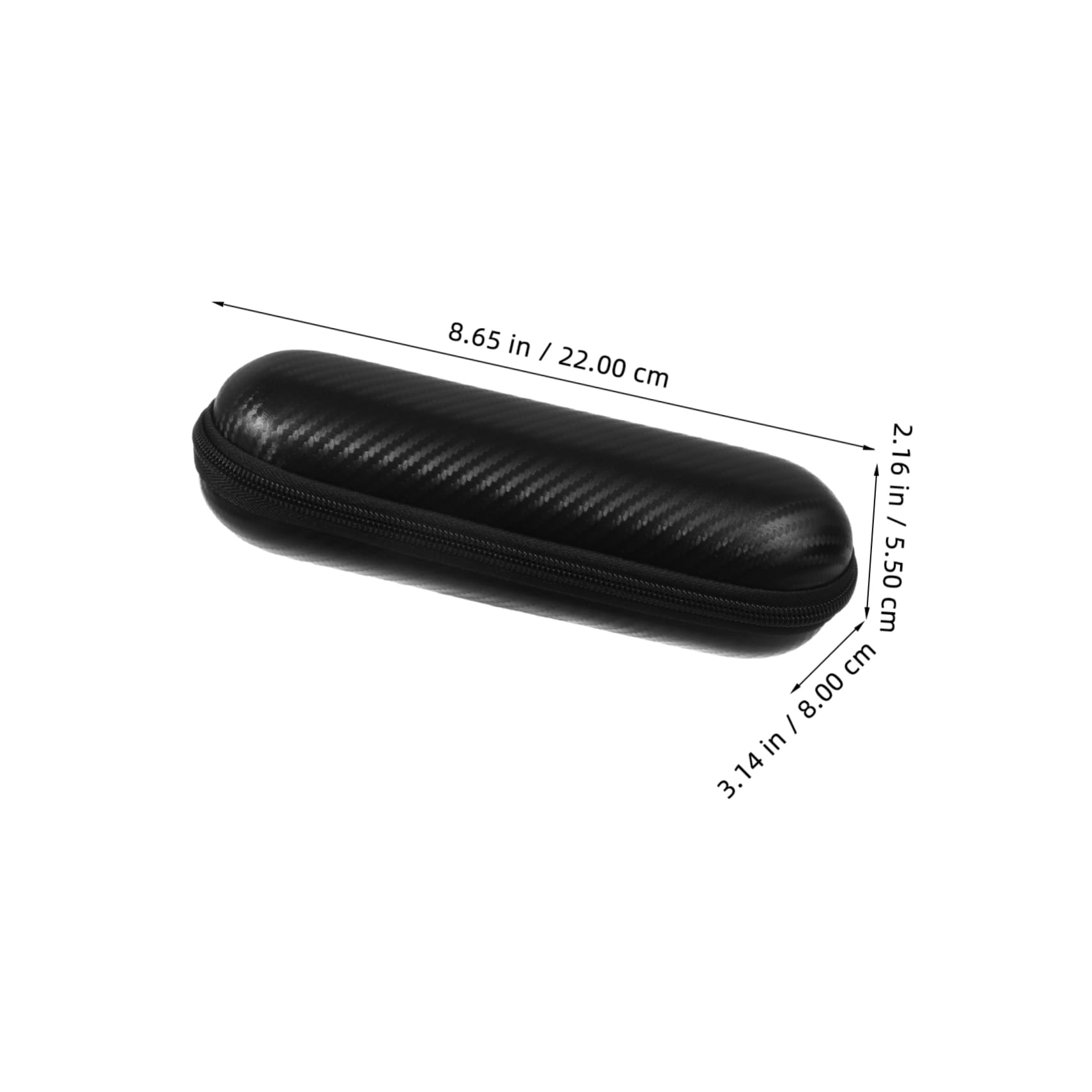 minkissy 5 Pz scatola portaspazzolini portatile portatili portatorta per trasporto astuccio spazzolino Elettrico borse per denti elettrici custodia porta spazzolino da viaggio eva Black