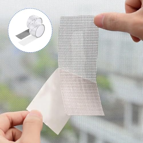 8 M Reparaturband Für Bildschirmfenster, Lochreparaturband, Selbstklebendes Dichtungsband Für Bildschirmfenster, Insektenschutz-Reparaturband Für Bildschirmfenster