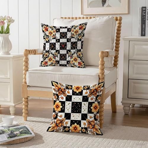 Housse coussin 65x65cm imperméable idéale pour décorer le balcon ou le patio