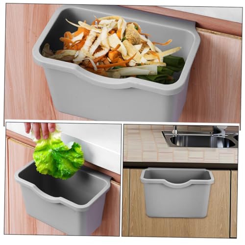 2 Pzs Caneca de Basura de Pared Pequeña para Cocina miniatura 3