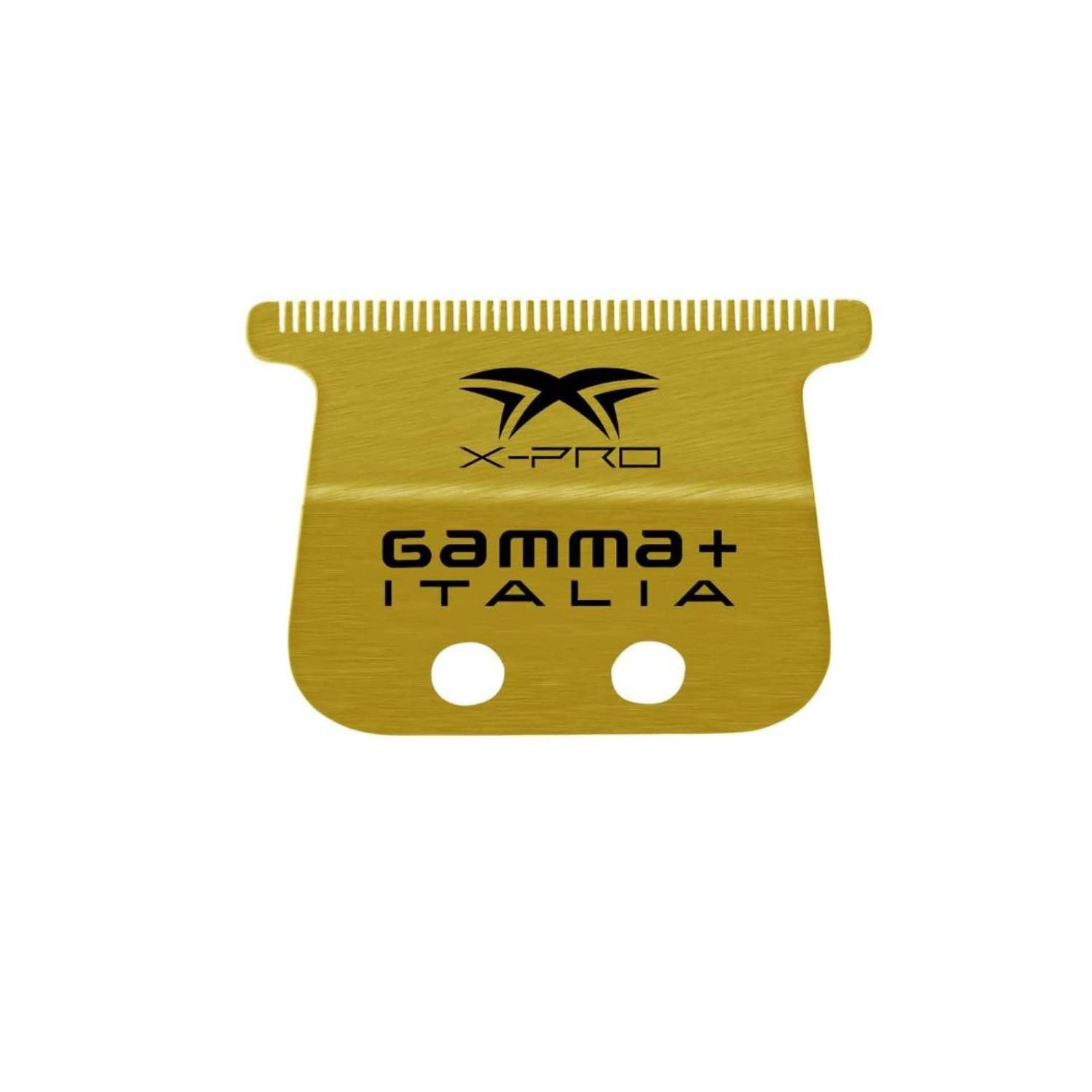Gamma+ Cuchilla fija Gold X-Pro para recortador, cuchilla de repuesto para cortador, accesorio original Gamma+, compatible con Gamma+ Hitter, X-Evo, Cruiser, Protégé Trimmer