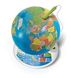 Clementoni Sapientino Esploramondo Augmented Reality – Interactive Talking Globe, Children's World, Educational Game 7 Years, Italian Speaking Electronic, Bluetooth Pen, Virtual Reality App, 16032 - Image 5