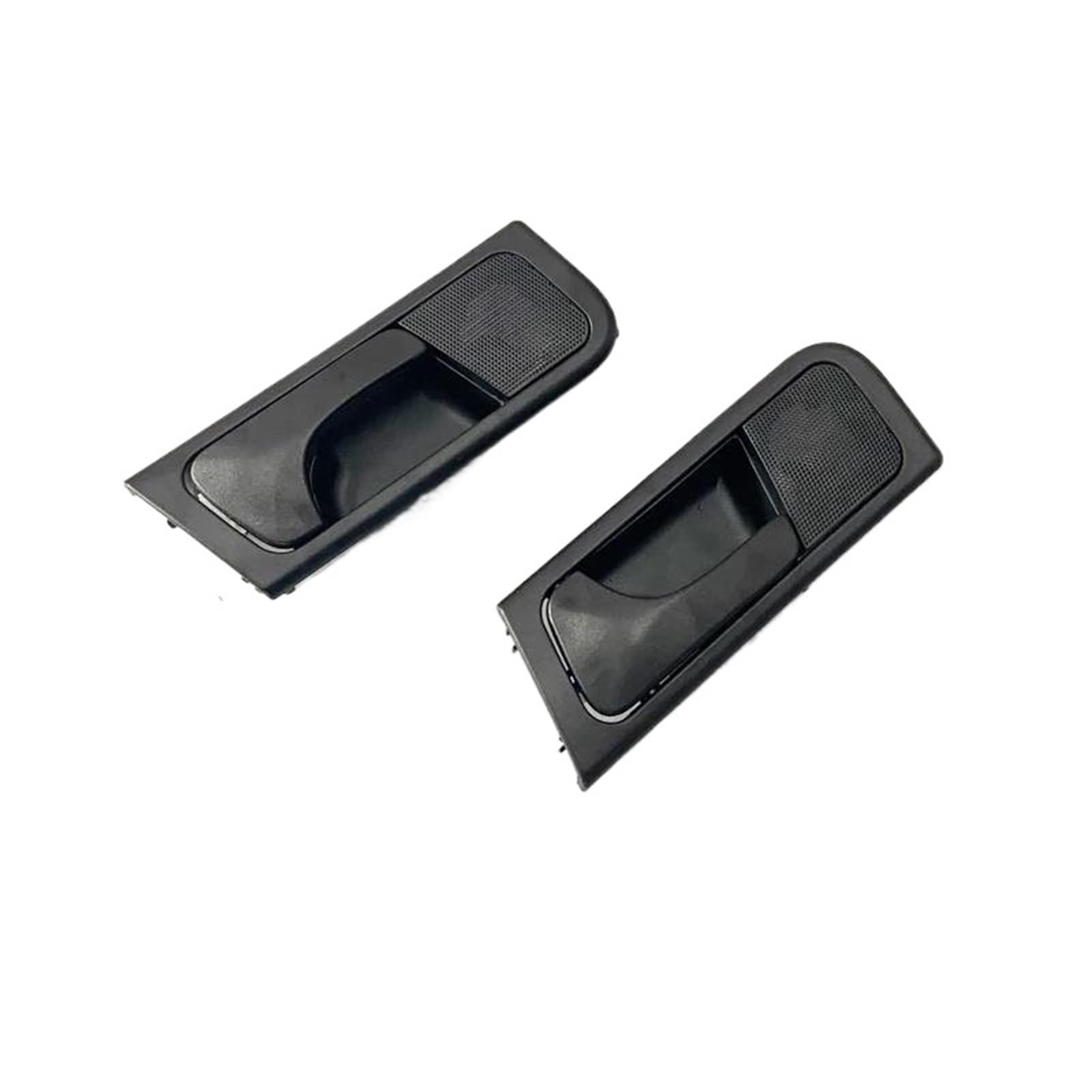 Fhcbutae Black Assy 1 Pair Front Door Inner Rear Inside Handle Chrome With Black For Buick For Excelle 2007-2013(Black Assy 1 Pair)