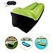 Produktbild Charmylo Aufblasbares Sofa, Outdoor luftsofa Luftsack Strand Camping Sofa mit Augenmaske und Ohrstöpsel, Aufblasbares Kissen zum Schwimmen, Reisen, Camping