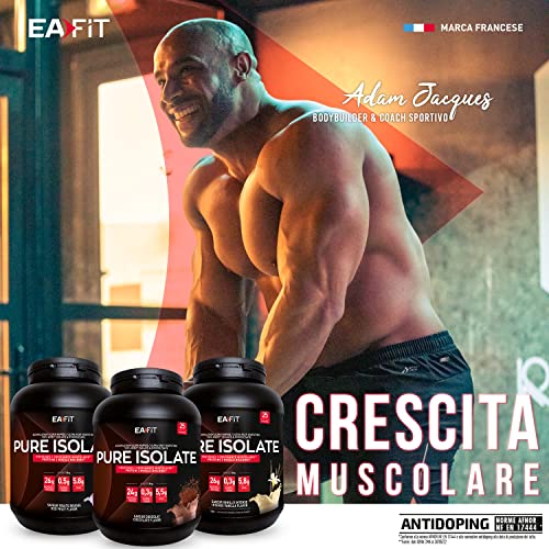 Eafit Pure Isolate Premium Limone 750 G - Scopri La Rolls Delle Proteine Di Siero Di Latte! - 2