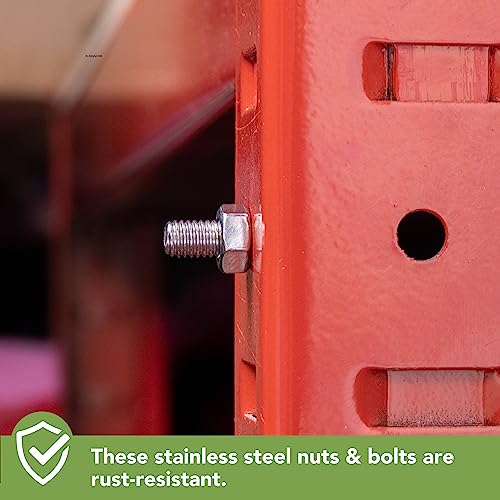 BLOSTM 440 Pezzi Bulloni e Dadi Acciaio