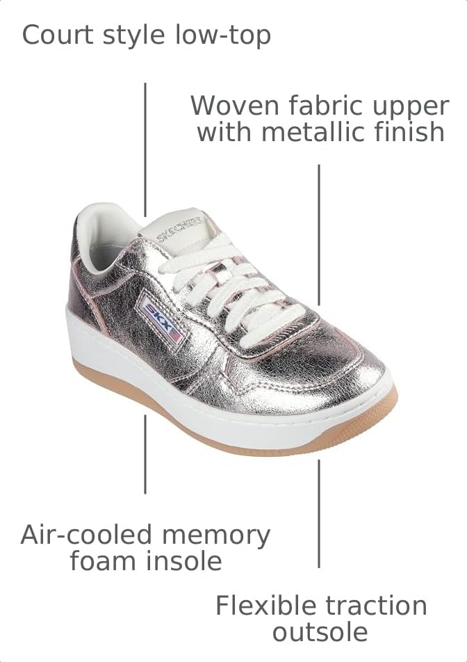 Image of Skechers Women's Sport Court 2.0-Much Metallic