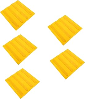 ibasenice 5 Peças Tijolo Cego Redondo Colisão Resistente Tijolo Cego Placa De Estrada Pvc Adesivos Redondos Persianas Ao Ar Livre Adesivo De Piso Adesivo Resistente Placa Cega Placa De