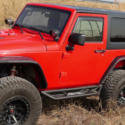 Estribos laterales compatibles Jeep Wrangler JK 2007-2018 miniatura 5