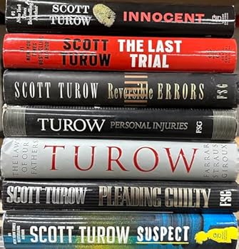 Scott Turow Hardcover Thriller Collection 7 Book Set