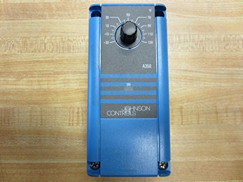 Johnson Controls A350AA-1C A350 Series Temperature Control with Temperature Sensors, -30 to 130 Degree F Temperature Range, 1 to 30F Degree Adjustable Differential