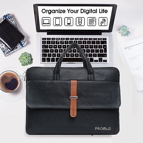 Image of Probus Canvas Laptop Sleeve Case Cover Bag for 13.3 inch | 14 inch | 15.6 inch Laptop for Men /Women