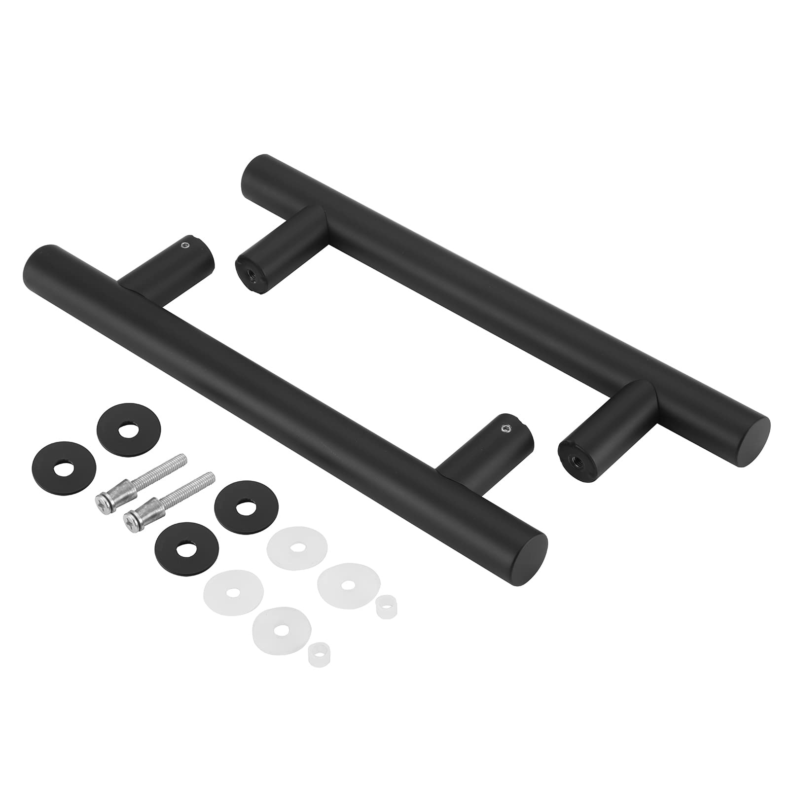 EaseLife 12" Push Pull Door Handle,Double Sided H Shape Sliding Door