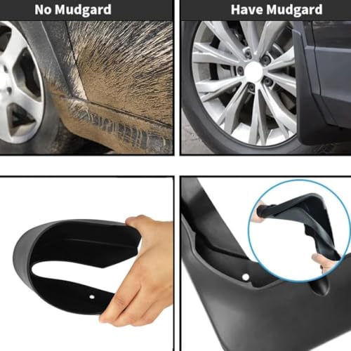 Garde-Boue pour VW Golf 8 R-Line 2020-2023 - Kit Avant et Arrière